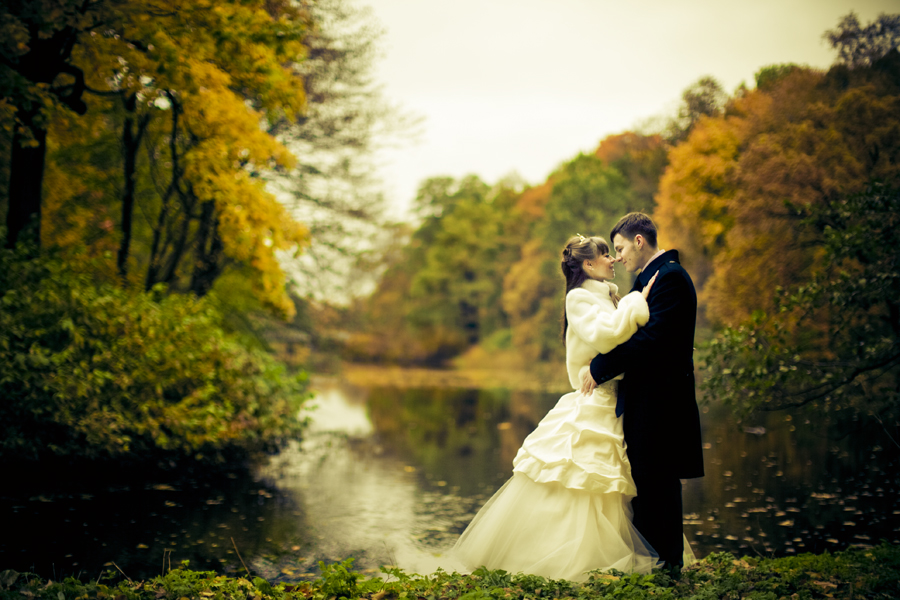 свадьба осенью