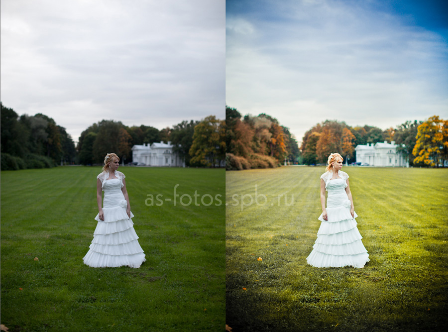 обработка фотографий до и после